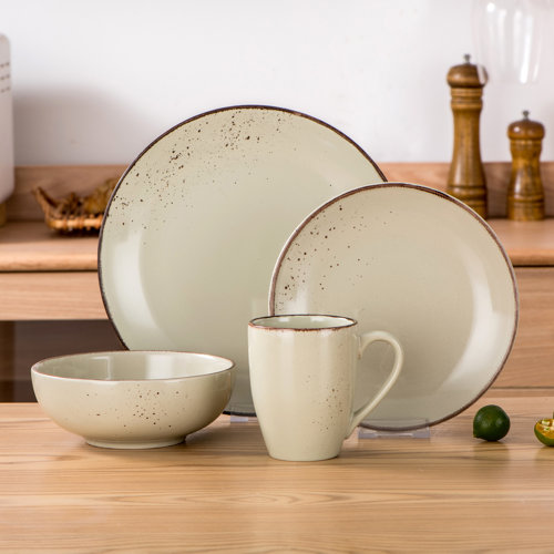 Latitude Run® Navia 32 Piece Dinnerware Set, Service for 8 & Reviews